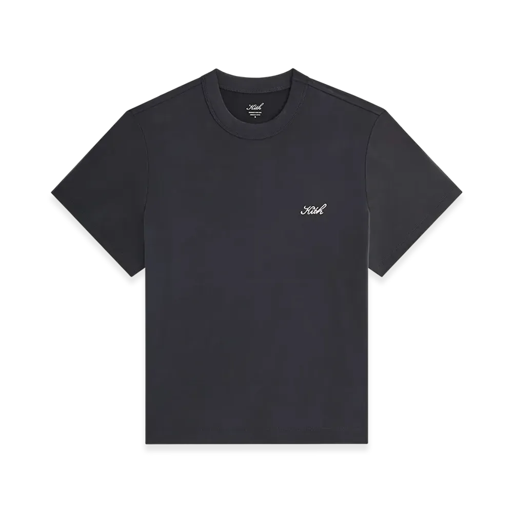 Kith Women Mulberry Vintage Cupro Tee "Black"