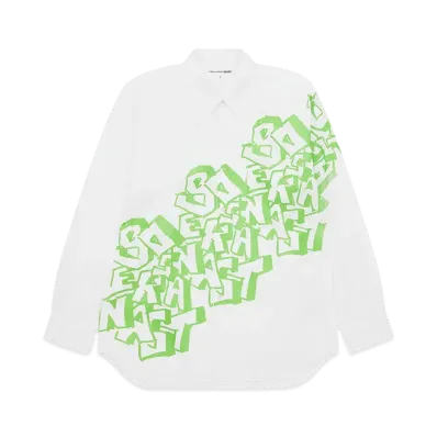 COMME des GARCONS SHIRT x ASAP Nast Graffiti Shirt "White"