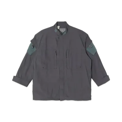 N.HOOLYWOOD Ombat Shirt "Charcoal"