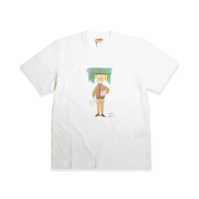 BARACUTA Slowboy Colorman T-Shirt "Off White"