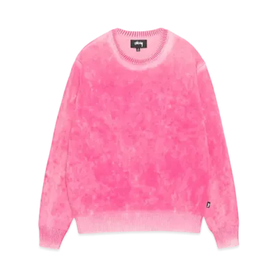 Stussy Faded Cotton Crew "Pink"