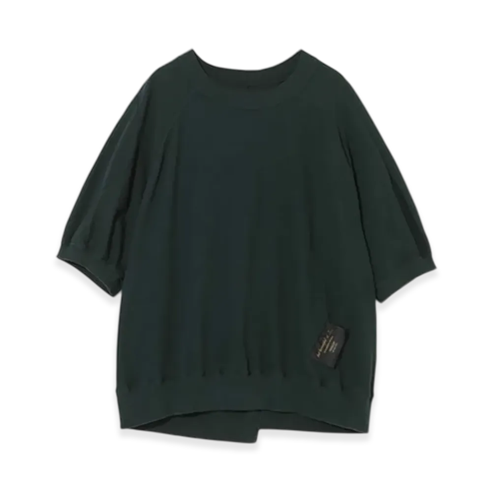 UNDERCOVER Cotton Ribbed Cut & Sewn "Dark Green"