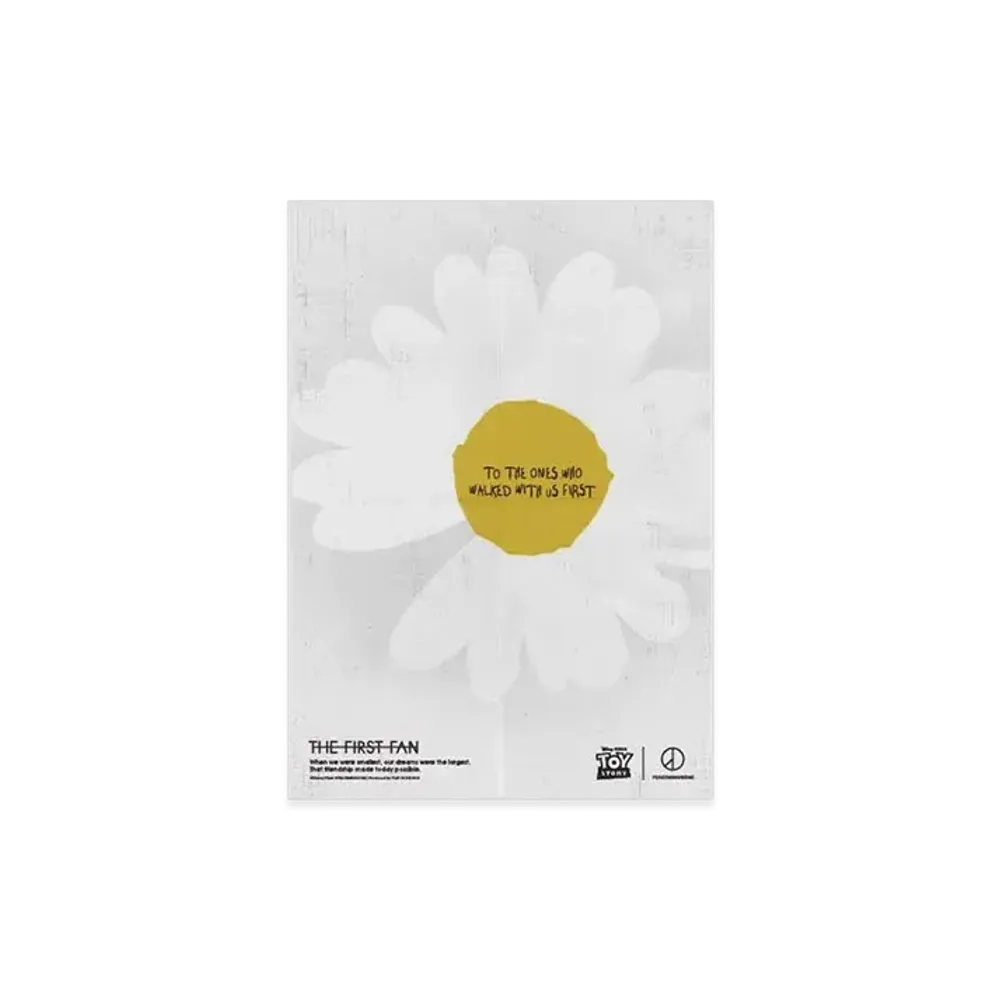 PEACEMINUSONE x Toy Story THE FIRST FAN Poster A3 05 "White" / G-DRAGON