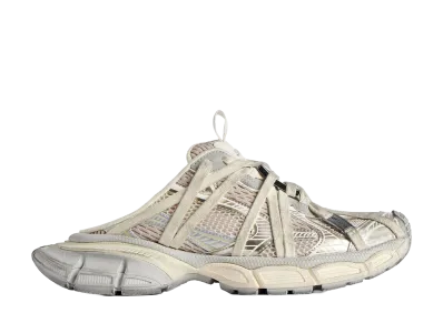 BALENCIAGA Women's 3XL Extreme Laces Mule "Eggshell"