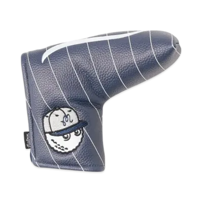 BEAMS x MALBON GOLF Exclusive Ny Stripe Putter Cover (Pin Type) "Navy"