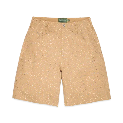 DENIM TEARS Crystal Chino Shorts "Tan"