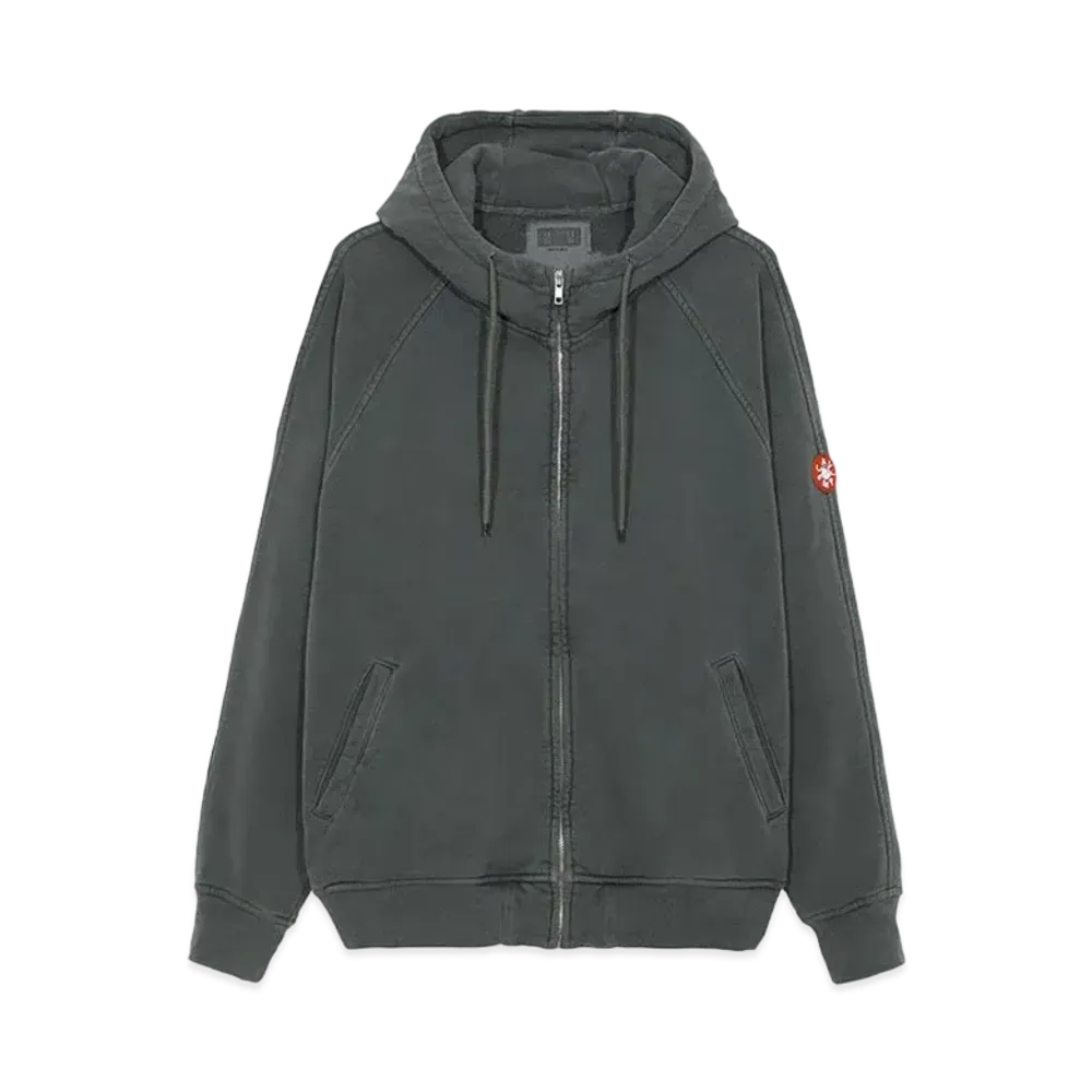 Cav Empt (C.E) OVERDYE ZIP BIG HEAVY HOODY "Grey"