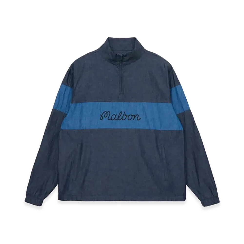 GDC x malbon Collegiate L/S "Navy"