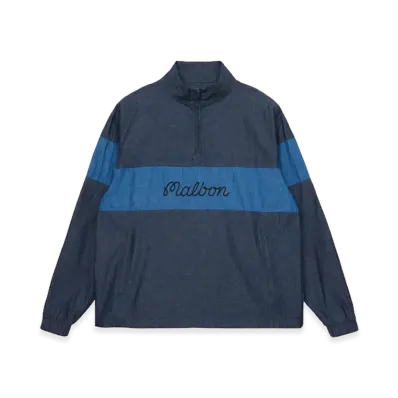 GDC x malbon Collegiate L/S "Navy"