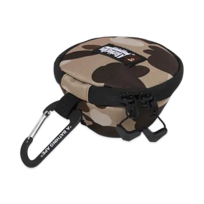 A BATHING APE Bape Camo Sierra Cup Case "Beige"