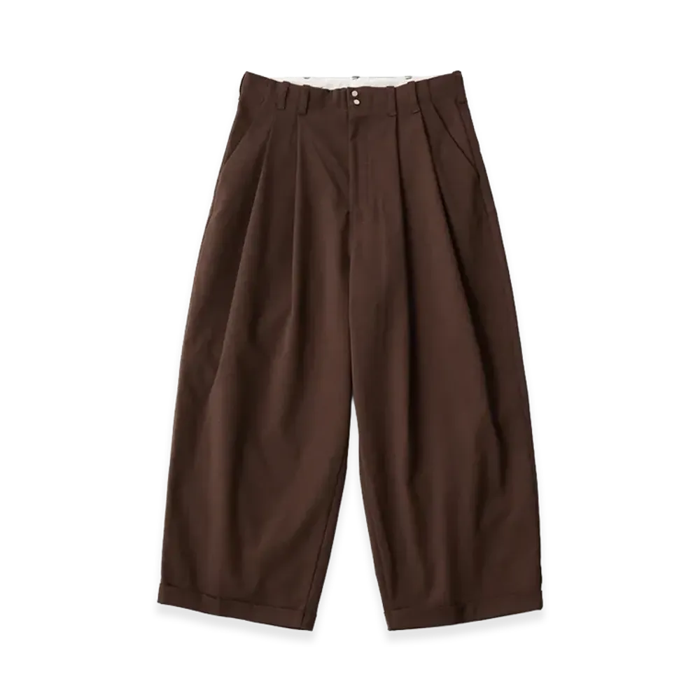 White Mountaineering x Dickies Wide Pants "Brown"