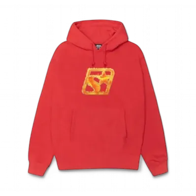 Stussy Blaze Hoodie "Cayenne"
