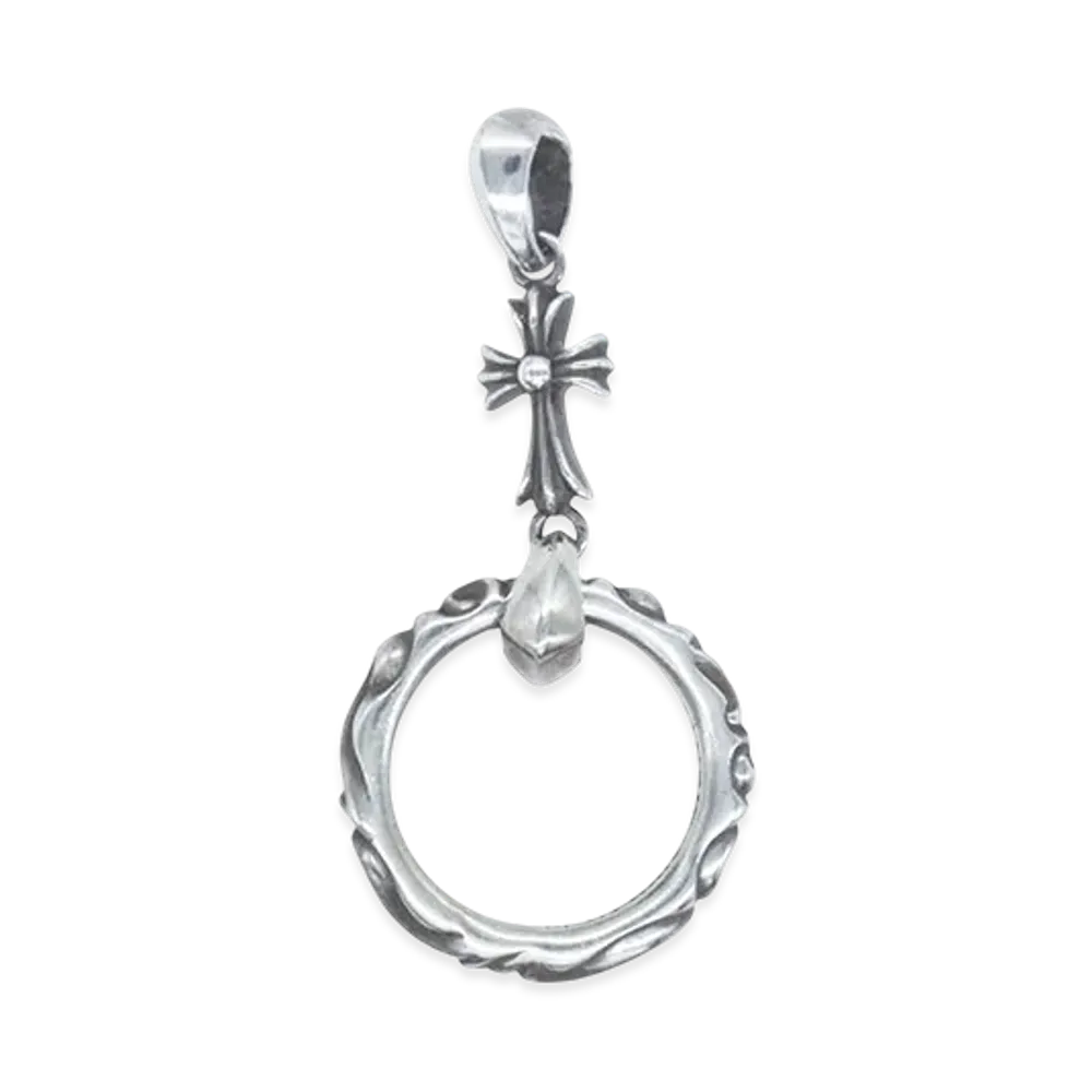 Chrome Hearts Eyewear Loop Scroll Band Charm "Silver"