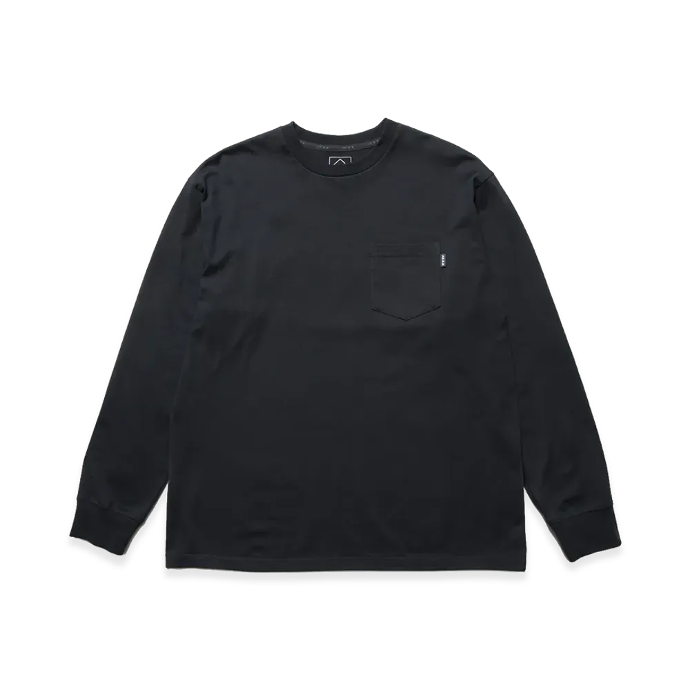 F.C.Real Bristol Origin L/S Pocket Tee "Black"