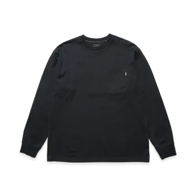 F.C.Real Bristol Origin L/S Pocket Tee "Black"