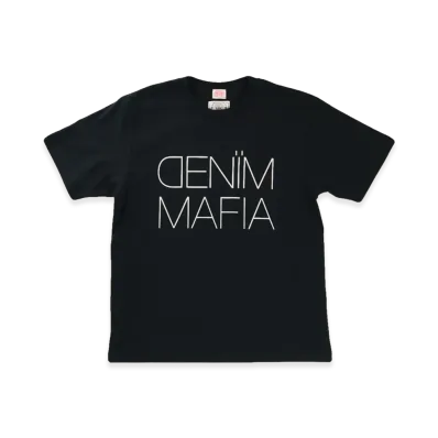 GDC x FULLCOUNT Denim Mafia T "Black"