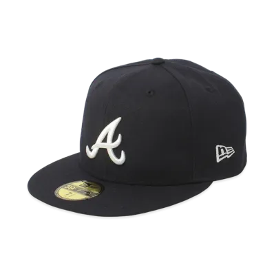 NEW ERA Acperf 59Fifty Atlanta Braves "Navy"