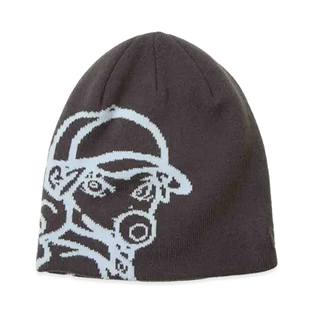 NEW ERA x Illustrators Collection Basic Beanie Uzuta "Dark Gray"