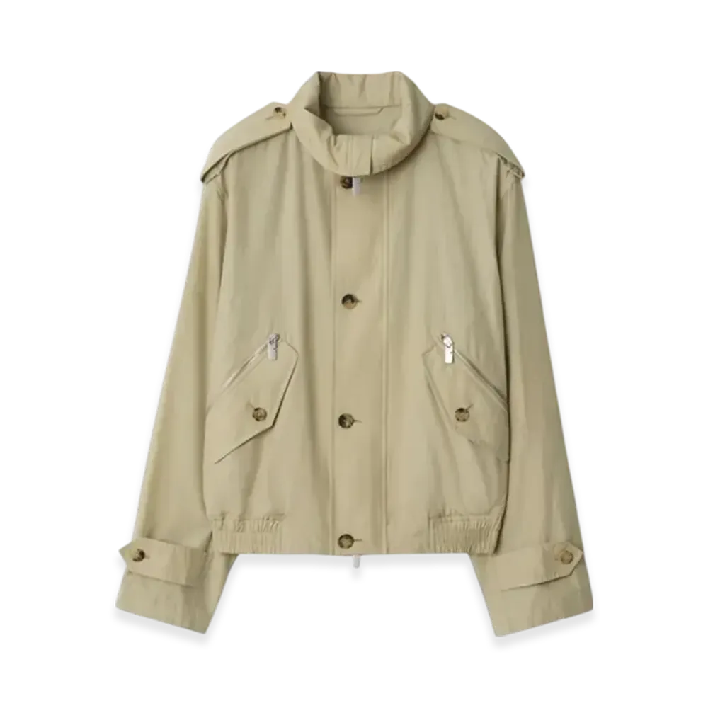 Burberry Cotton Nylon Jacket "Hunter"