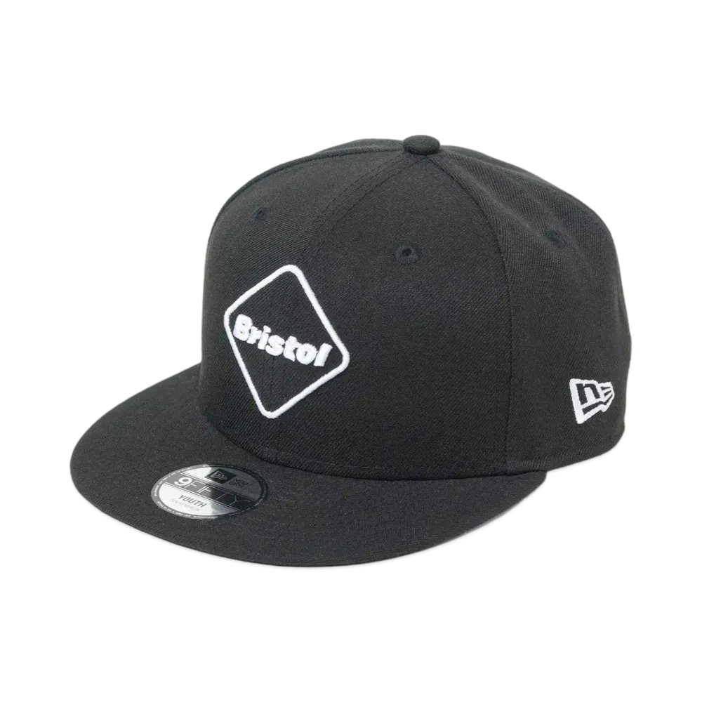 F.C.Real Bristol x New Era Emblem 9Fifty Snapback (Kids) "Black"