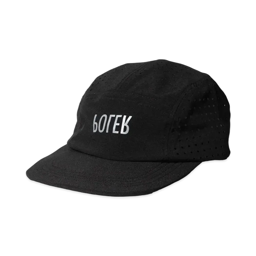 POLeR 5 Panel Dry Mesh Cap "Black"