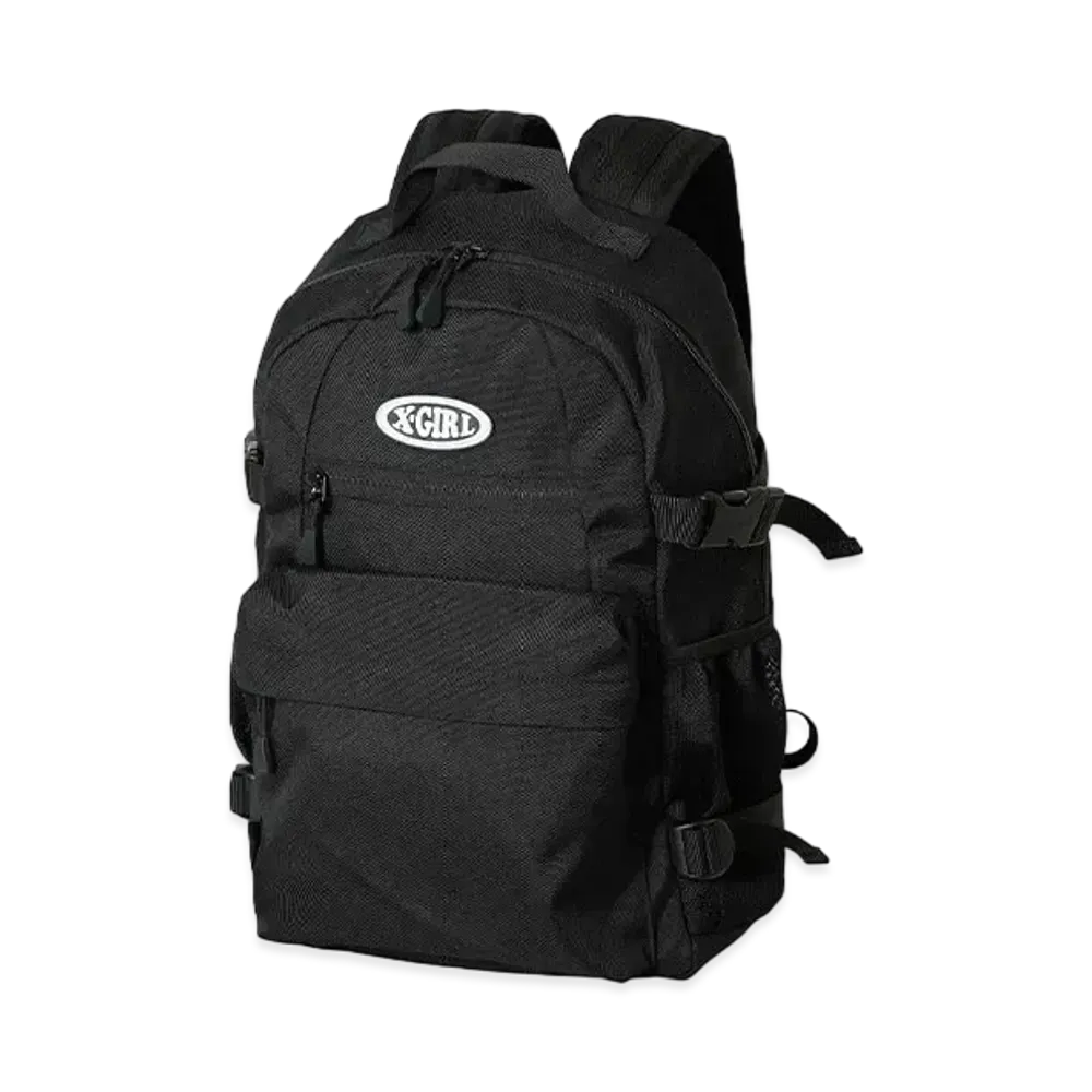 X-Girl Oval Logo Backpack X-Girl "Black"