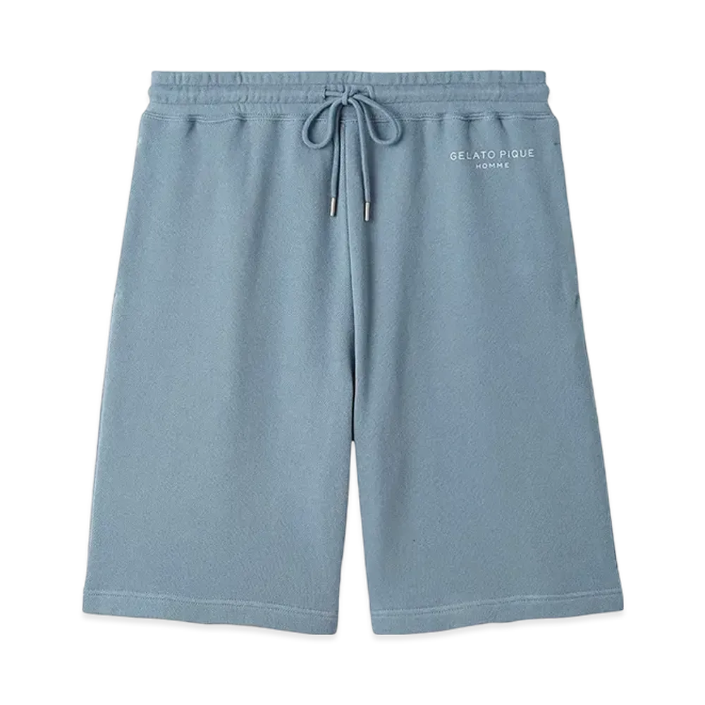 GELATO PIQUE Homme Cotton Fleece Shorts "Blue"