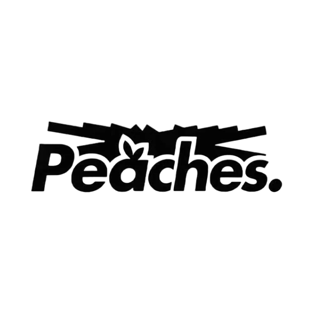 Peaches. x LE SSERAFIM DECAL STICKER (S) "BLACK"