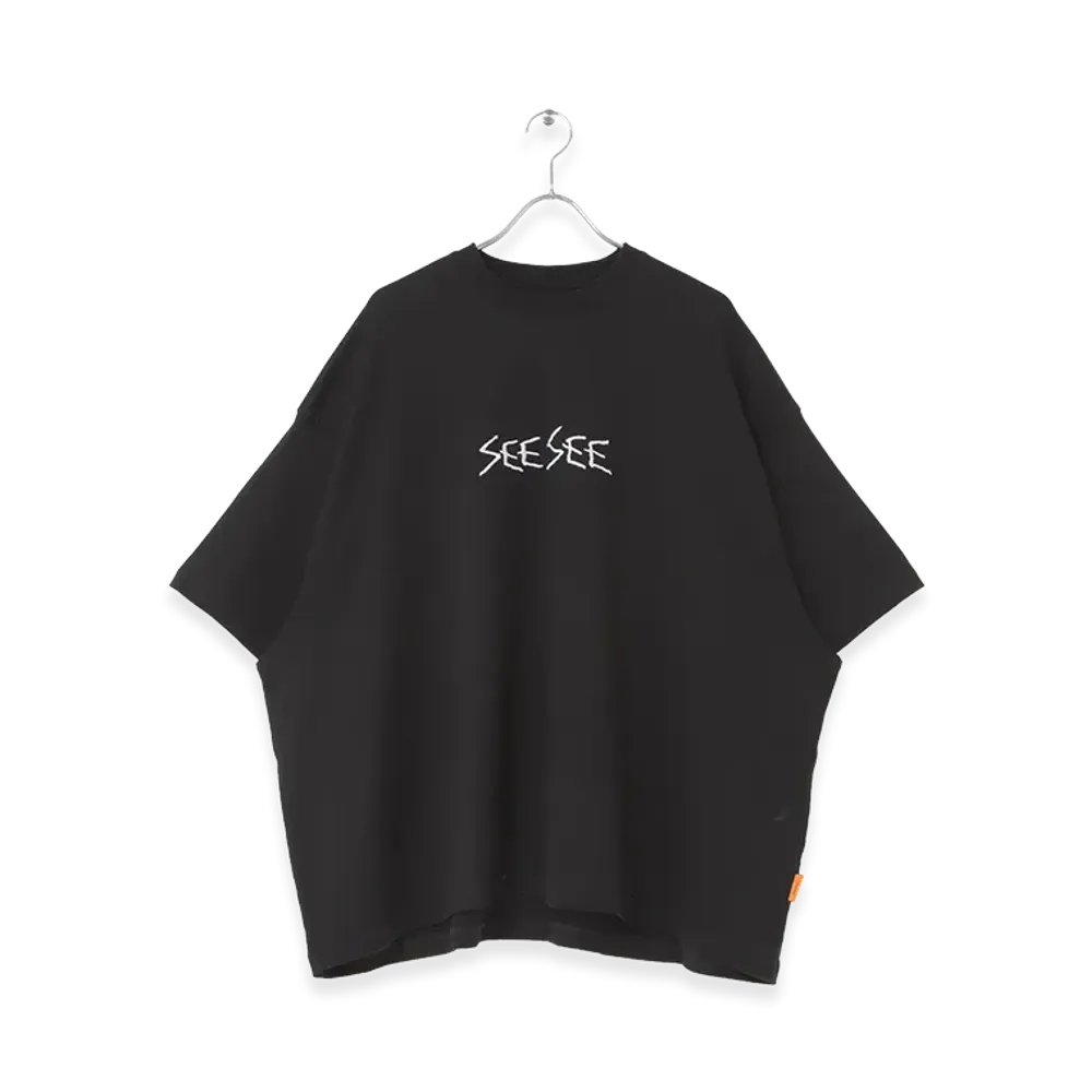 SEE SEE　SUPER BIG CALLIGRAPHY TEE(XL) SEE SEE Super Big Calligraphy Tee 