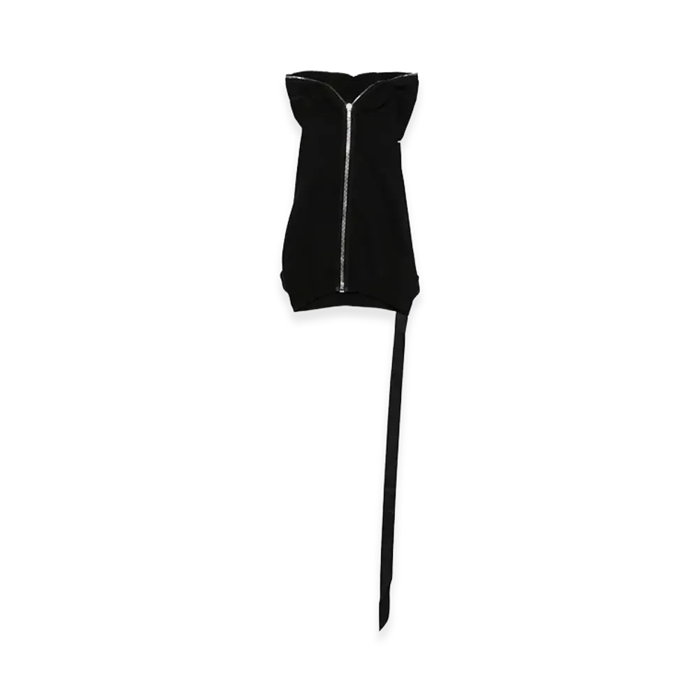 Rick Owens DRKSHDW Women's Sleeveless Hoodie "Black"