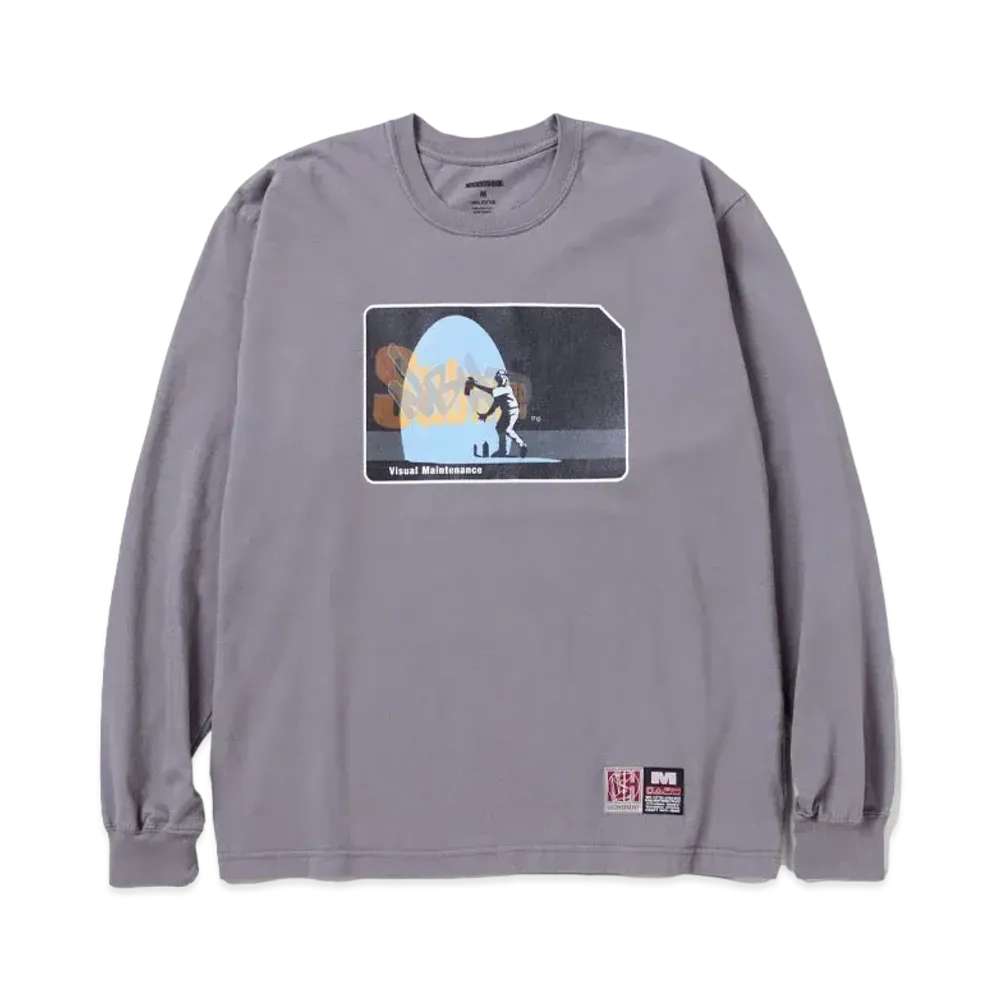 NEIGHBORHOOD x Subware . Tee LS-1 "Gray"