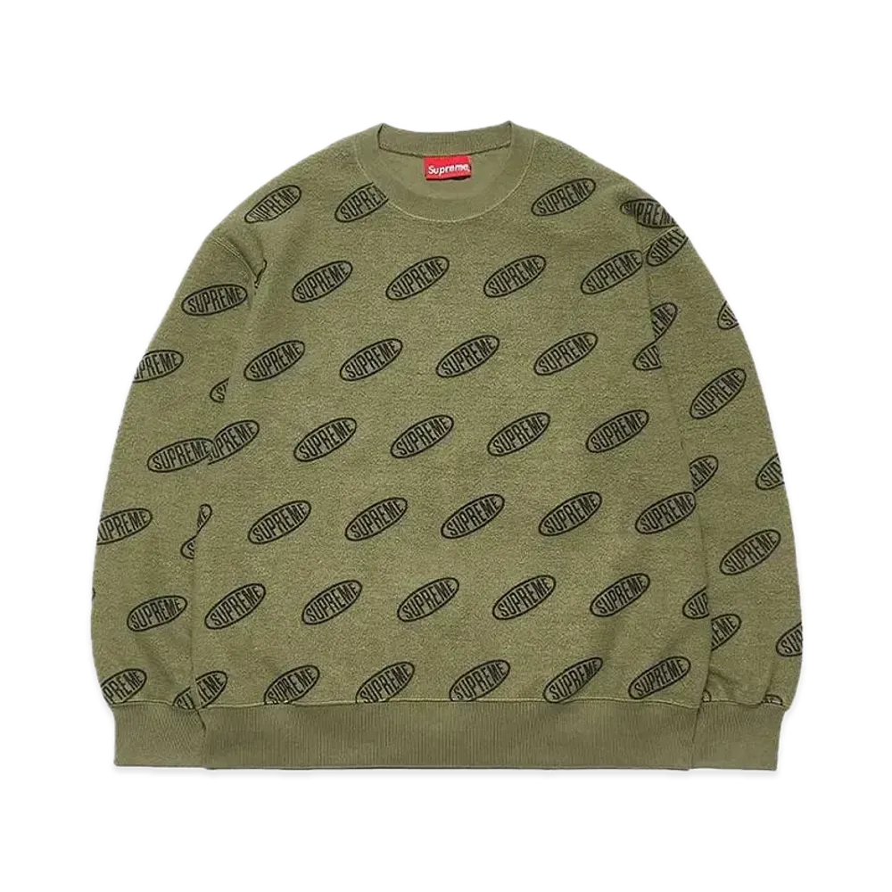 Supreme Liner Crewneck "Olive"