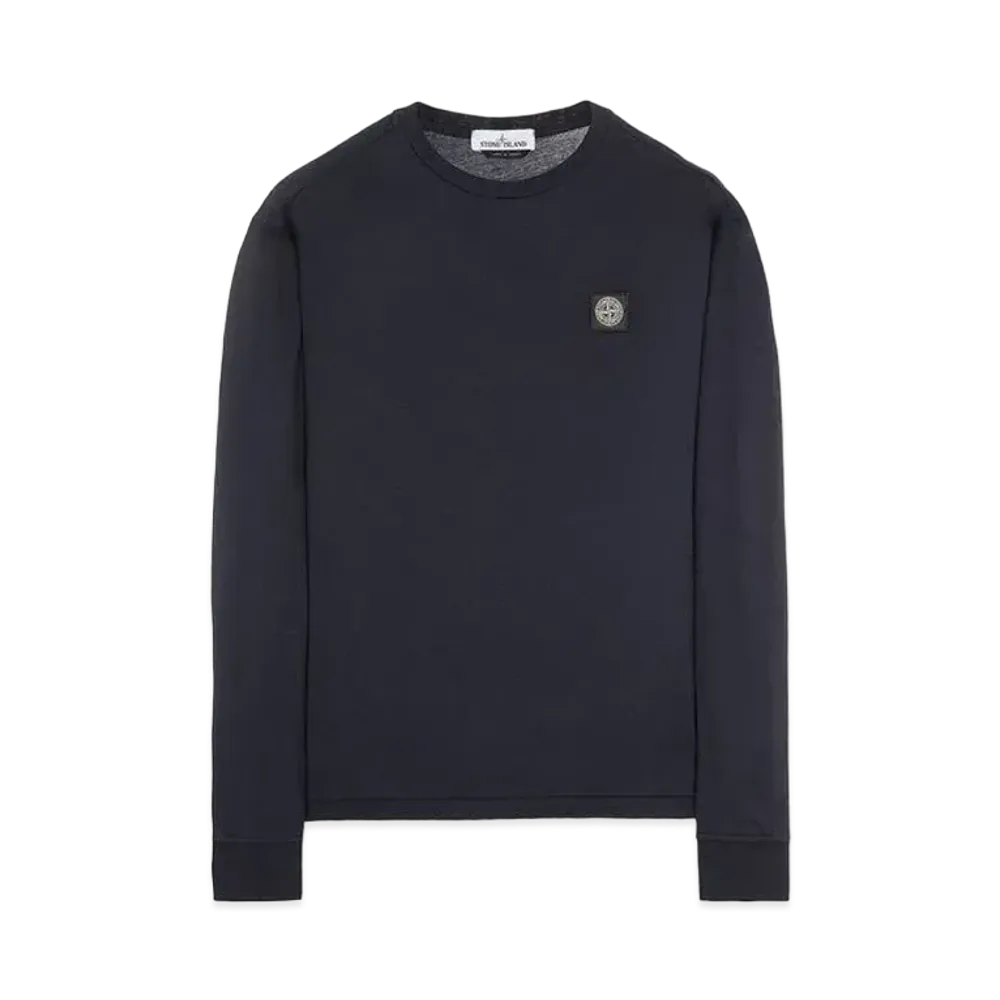 Stone Island 22713 60/2 COTTON JERSEY_SLIM FIT "Blue"