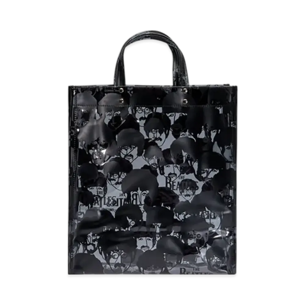 COMME des GARCONS x The Beatles Printed Pvc Bag "Black"