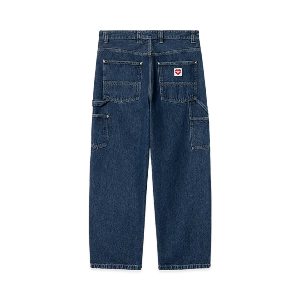 Carhartt WIP Nash Loose Fit Double Knee Pants "Blue Stone Washed"