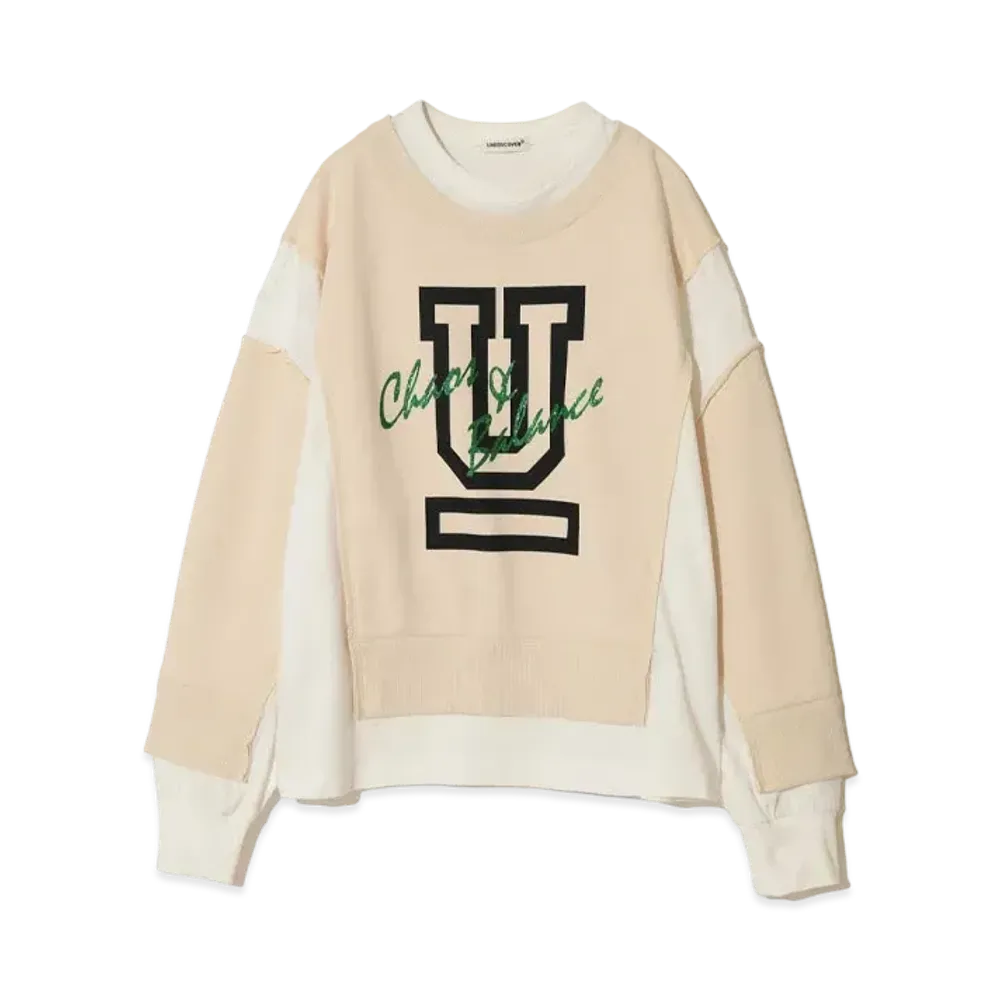 UNDERCOVER Cotton Long Sleeve T-Shirt "Ivory"