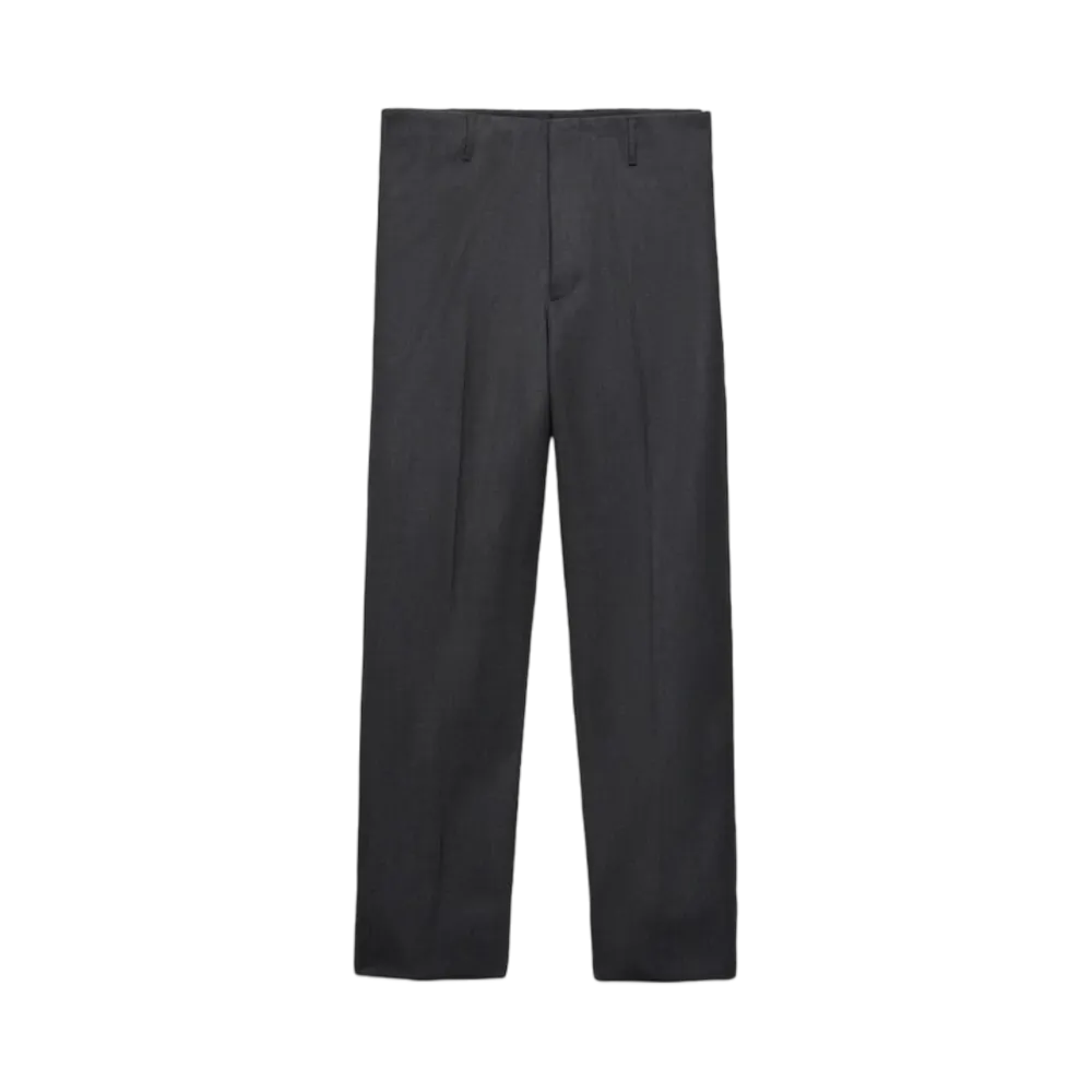 PRADA Men's Wool Pants "Dark Gray"