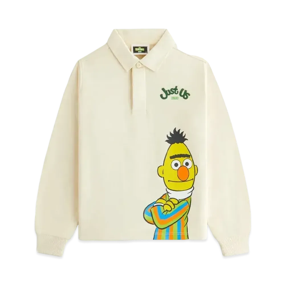 Kith x Sesame Street Kids Bert & Ernie Rugby "Sandrift"