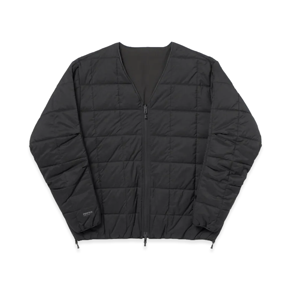 DAIWA PIER39 Women's Tech Pertex Reversible Hiker Cardigan "Black"