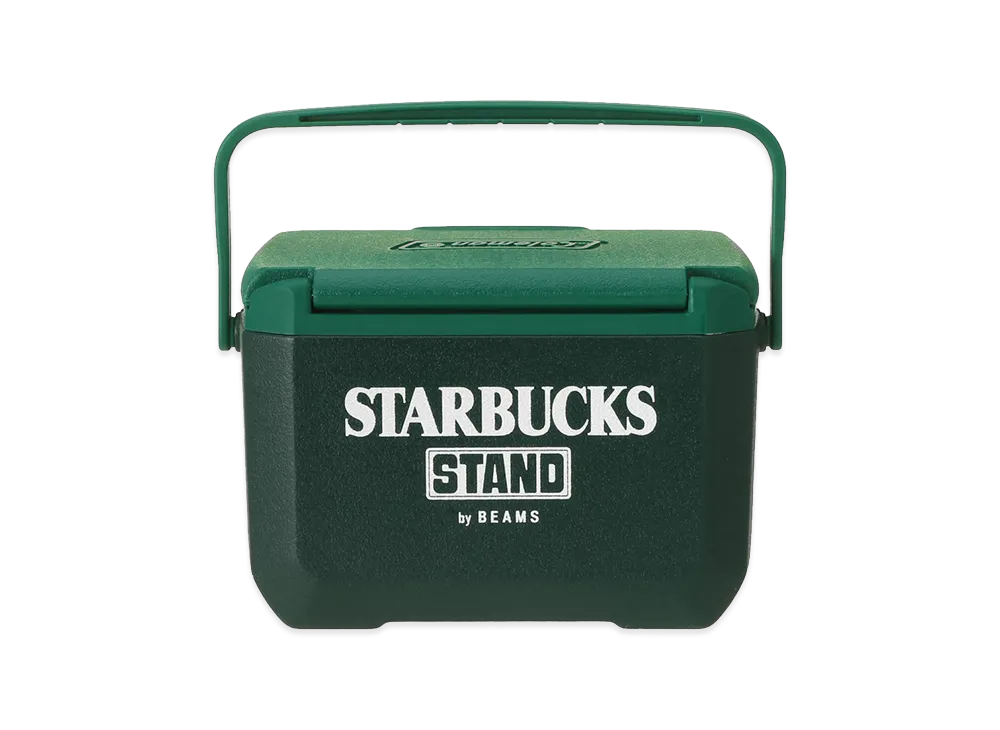 STARBUCKS STAND x BEAMS x Coleman Take 6 Cooler Box "Green"