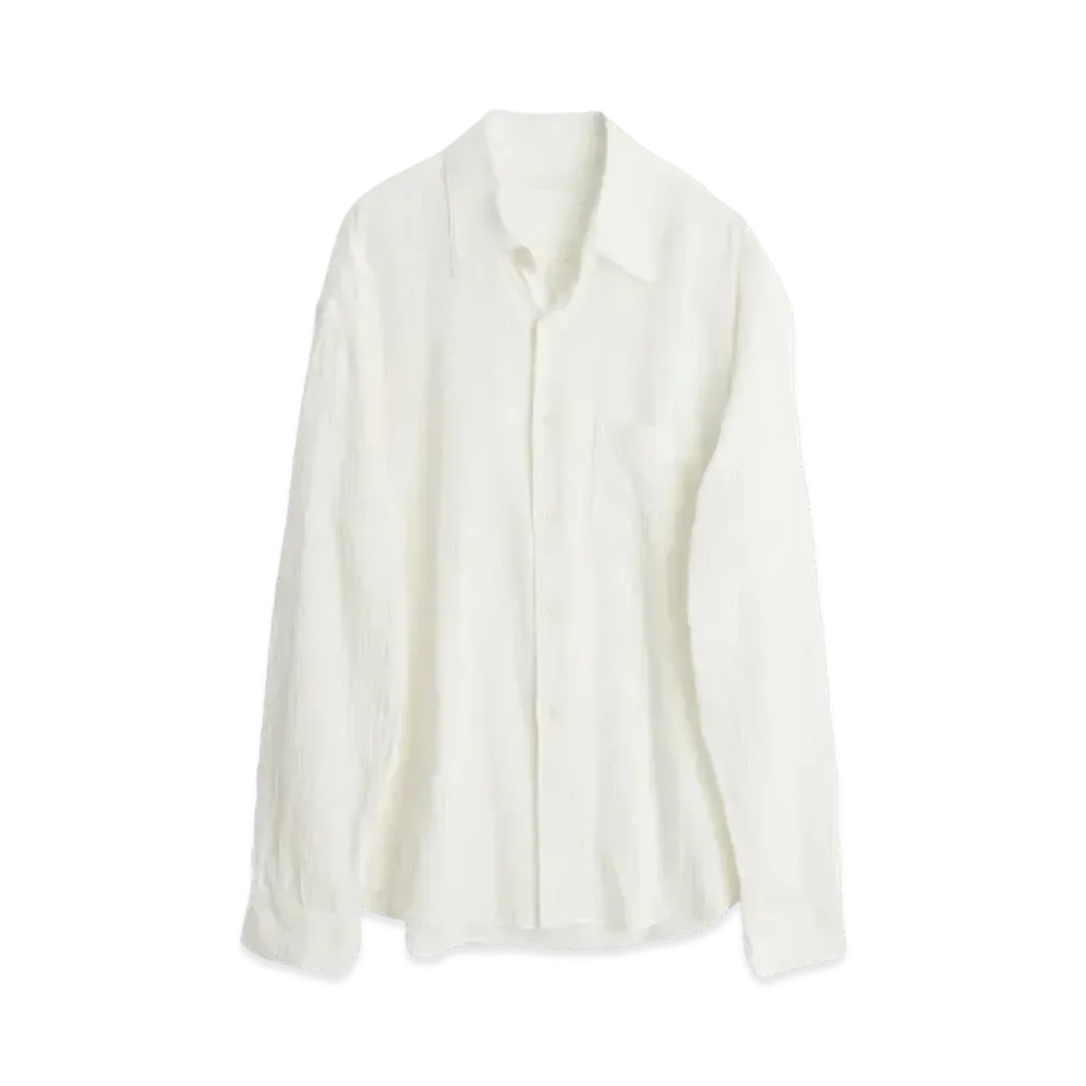 OUR LEGACY Coco Shirt Air Cotton "Off White"