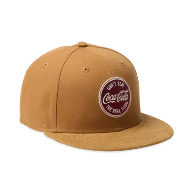 NEW ERA x Coca-Cola 59Fifty "Light Bronze/Wheat"