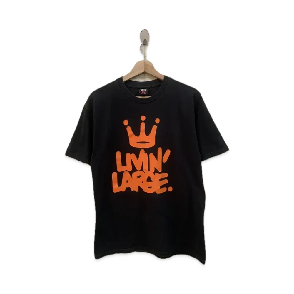 Stussy Livin Large T-Shirt "Black"