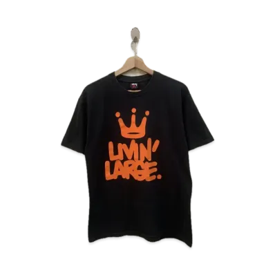 Stussy Livin Large T-Shirt "Black"