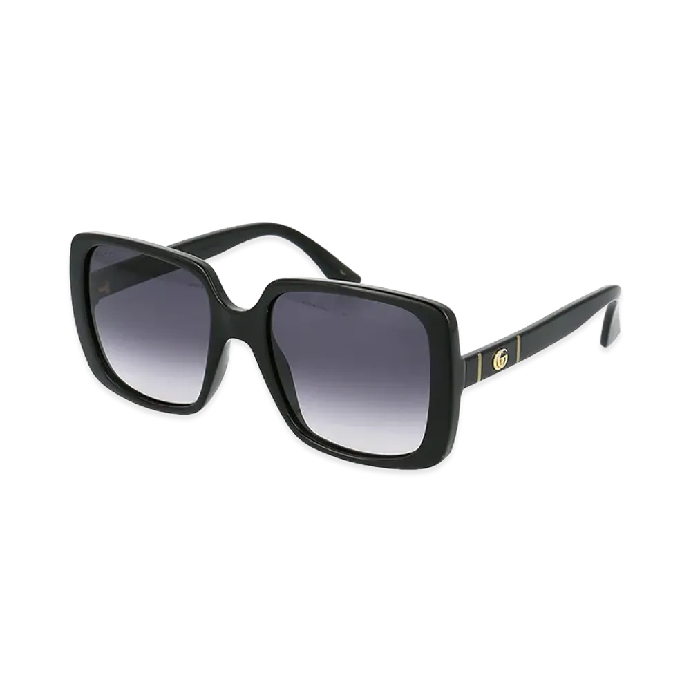 GUCCI Square Over Sunglasses "Black"