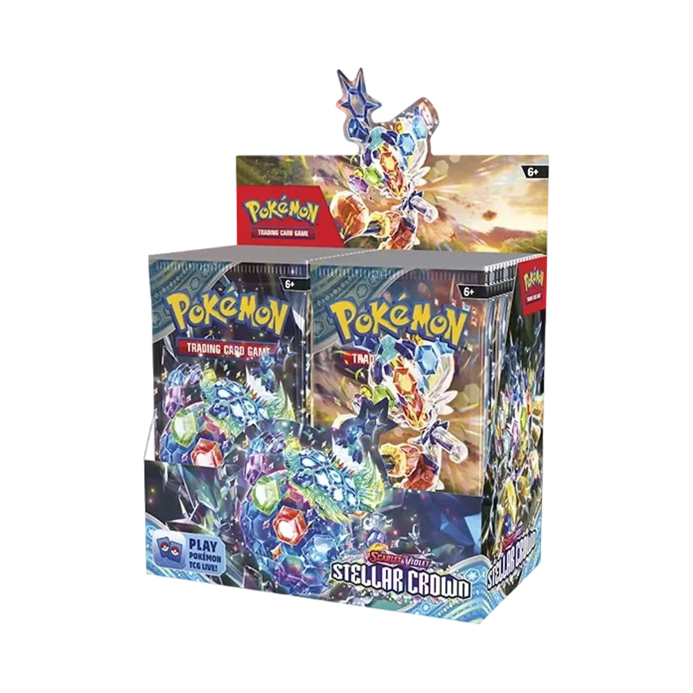 ポケモンカードゲーム【英語版】スカーレット&バイオレット ステラクラウン ブースターディスプレイ ボックス