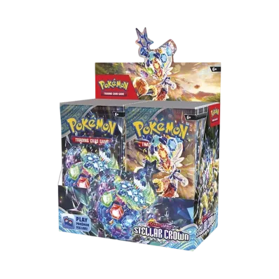 ポケモンカードゲーム【英語版】スカーレット&バイオレット ステラクラウン ブースターディスプレイ ボックス