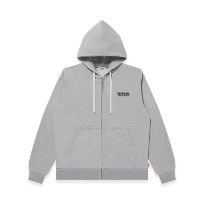 Mercedes Anchor inc. Company Profile Zipup Hoodie "Heather Gray"