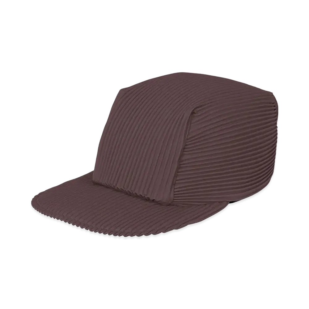 HOMME PLISSE ISSEY MIYAKE Pleats Cap "Dark Purple"