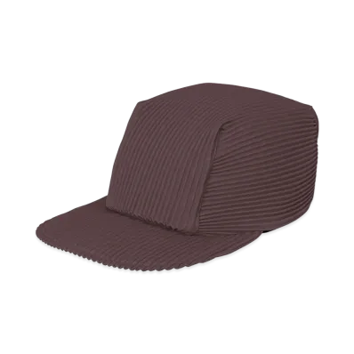 HOMME PLISSE ISSEY MIYAKE Pleats Cap "Dark Purple"